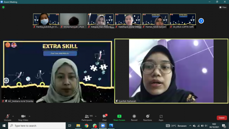 kata sambutan ketua HMP IKM UNJA